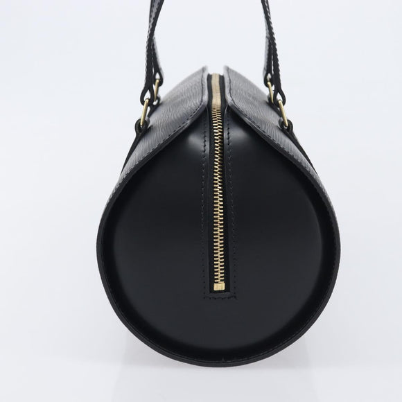 LOUIS VUITTON Epi Soufflot Hand Bag Black M52222 LV Auth 209676V