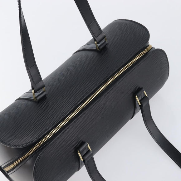 LOUIS VUITTON Epi Soufflot Hand Bag Black M52222 LV Auth 209676V