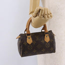LOUIS VUITTON Monogram Mini Speedy Hand Bag M41534 LV Auth 209679-23