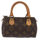 LOUIS VUITTON Monogram Mini Speedy Hand Bag M41534 LV Auth 209679-3