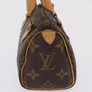 LOUIS VUITTON Monogram Mini Speedy Hand Bag M41534 LV Auth 209679-5