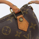 LOUIS VUITTON Monogram Mini Speedy Hand Bag M41534 LV Auth 209680-16