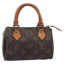 LOUIS VUITTON Monogram Mini Speedy Hand Bag M41534 LV Auth 209680-2