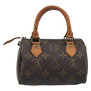 LOUIS VUITTON Monogram Mini Speedy Hand Bag M41534 LV Auth 209680-3