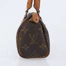 LOUIS VUITTON Monogram Mini Speedy Hand Bag M41534 LV Auth 209680-4