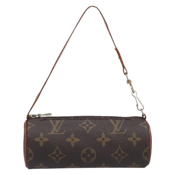 LOUIS VUITTON Monogram Papillon Pouch Pouch LV Auth 209683
