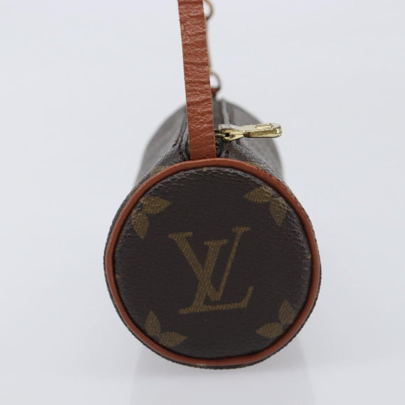 LOUIS VUITTON Monogram Papillon Pouch Pouch LV Auth 209683