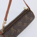 LOUIS VUITTON Monogram Papillon Pouch Pouch LV Auth 209683-6