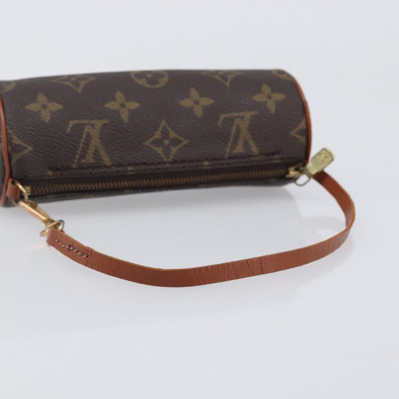 LOUIS VUITTON Monogram Papillon Pouch Pouch LV Auth 209683