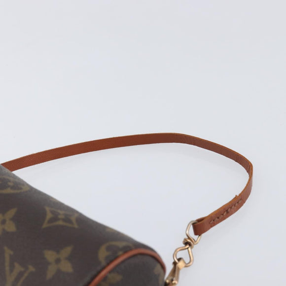 LOUIS VUITTON Monogram Papillon Pouch Pouch LV Auth 209683