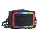 LOUIS VUITTON Taiga Rainbow Mini Soft Trunk Bag Black M30351 LV Auth 209684SAM-1