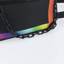 LOUIS VUITTON Taiga Rainbow Mini Soft Trunk Bag Black M30351 LV Auth 209684SAM-21