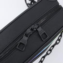 LOUIS VUITTON Taiga Rainbow Mini Soft Trunk Bag Black M30351 LV Auth 209684SAM-9