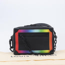 LOUIS VUITTON Taiga Rainbow Mini Soft Trunk Bag Black M30351 LV Auth 209684SAM-12