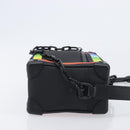 LOUIS VUITTON Taiga Rainbow Mini Soft Trunk Bag Black M30351 LV Auth 209684SAM-3