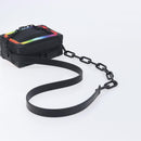 LOUIS VUITTON Taiga Rainbow Mini Soft Trunk Bag Black M30351 LV Auth 209684SAM-7