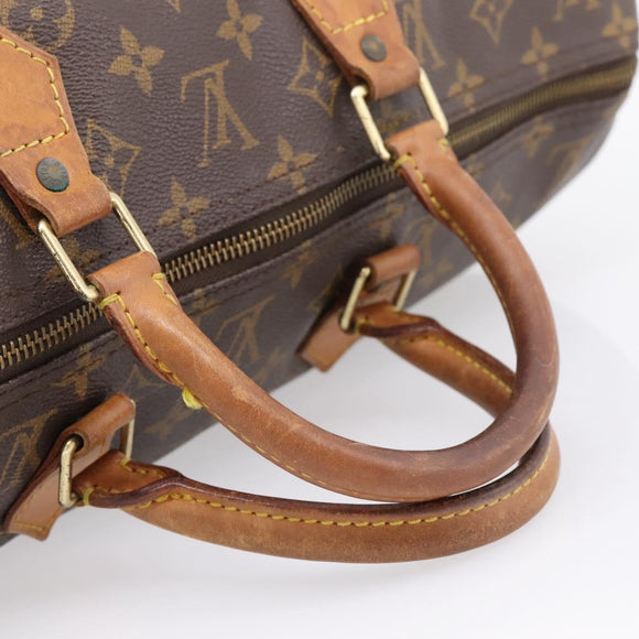 LOUIS VUITTON Monogram Speedy 40 Hand Bag M41522 LV Auth 209686