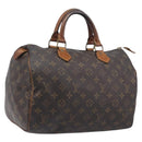 LOUIS VUITTON Monogram Speedy 30 Hand Bag M41526 LV Auth 209687-1