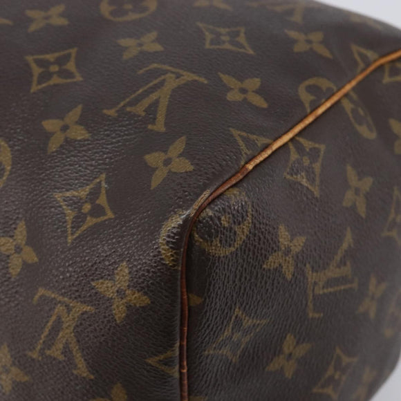 LOUIS VUITTON Monogram Speedy 30 Hand Bag M41526 LV Auth 209687