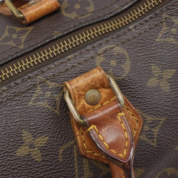 LOUIS VUITTON Monogram Speedy 30 Hand Bag M41526 LV Auth 209687
