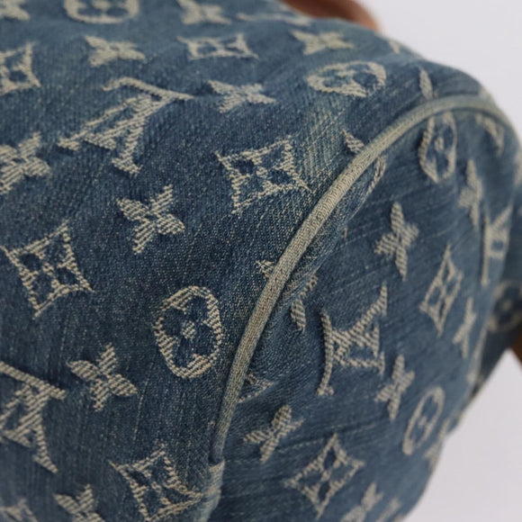 LOUIS VUITTON Monogram Denim Neo Speedy Hand Bag Blue M95019 LV Auth 209688V