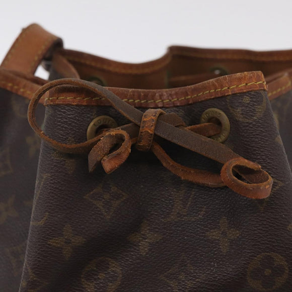 LOUIS VUITTON Monogram Noe Shoulder Bag M42224 LV Auth 209690