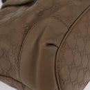 GUCCI GuccissimaGG Sukey Hand Bag Leather Brown Gold Tone 247902 Auth 209691A-11