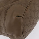 GUCCI GuccissimaGG Sukey Hand Bag Leather Brown Gold Tone 247902 Auth 209691A-13