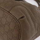 GUCCI GuccissimaGG Sukey Hand Bag Leather Brown Gold Tone 247902 Auth 209691A-14