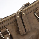 GUCCI GuccissimaGG Sukey Hand Bag Leather Brown Gold Tone 247902 Auth 209691A-17