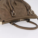 GUCCI GuccissimaGG Sukey Hand Bag Leather Brown Gold Tone 247902 Auth 209691A-6