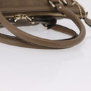 GUCCI GuccissimaGG Sukey Hand Bag Leather Brown Gold Tone 247902 Auth 209691A-7