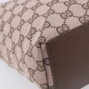 GUCCI GG Canvas Tote Bag Pink Gold Tone 002 1099 Auth 209694-11