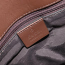 GUCCI GG Canvas Tote Bag Pink Gold Tone 002 1099 Auth 209694-15