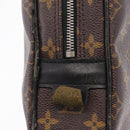 LOUIS VUITTON Monogram Macassar Porte Documents Voyage Bag M52005 LV Auth 209702-16