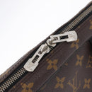 LOUIS VUITTON Monogram Macassar Porte Documents Voyage Bag M52005 LV Auth 209702-17