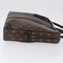 LOUIS VUITTON Monogram Macassar Porte Documents Voyage Bag M52005 LV Auth 209702-4