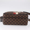 LOUIS VUITTON Damier Ebene Chapman Brothers Nile PM Bag N42704 LV Auth 209703A-5