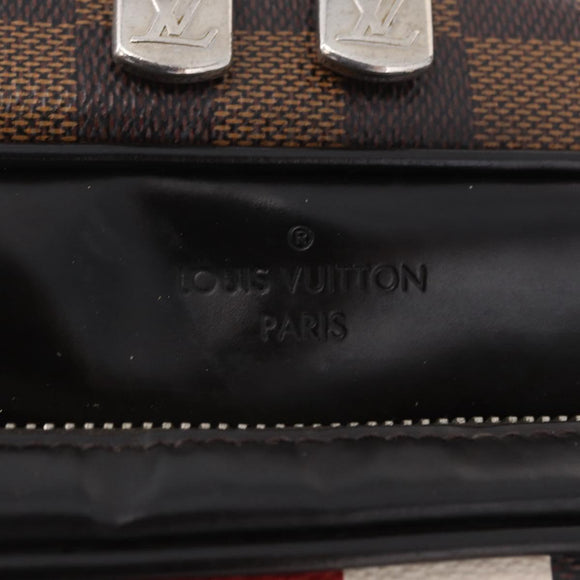 LOUIS VUITTON Damier Ebene Chapman Brothers Nile PM Bag N42704 LV Auth 209703A