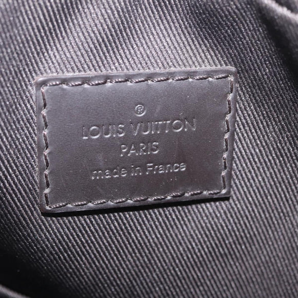 LOUIS VUITTON Damier Ebene Chapman Brothers Nile PM Bag N42704 LV Auth 209703A