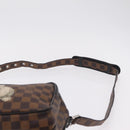 LOUIS VUITTON Damier Ebene Chapman Brothers Nile PM Bag N42704 LV Auth 209703A-14