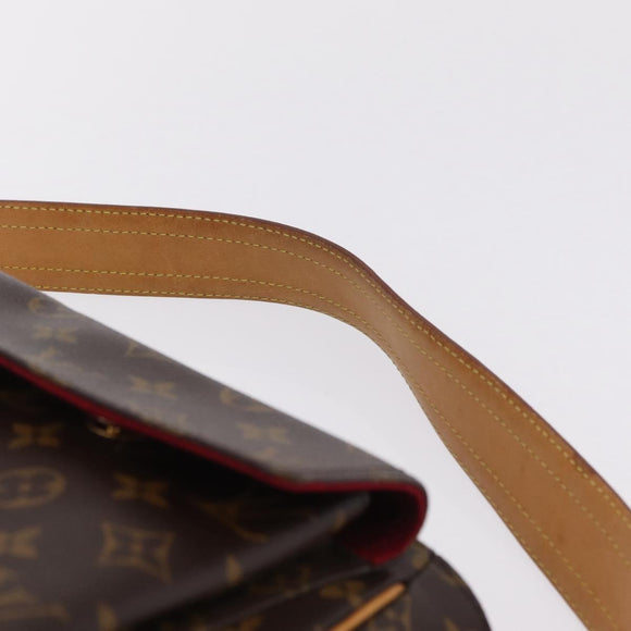 LOUIS VUITTON Monogram Viva Cite GM Shoulder Bag M51163 LV Auth 209704V