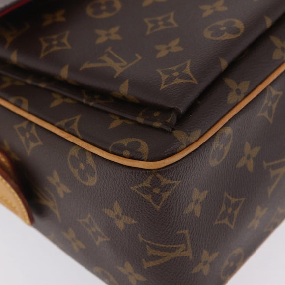 LOUIS VUITTON Monogram Viva Cite GM Shoulder Bag M51163 LV Auth 209704V
