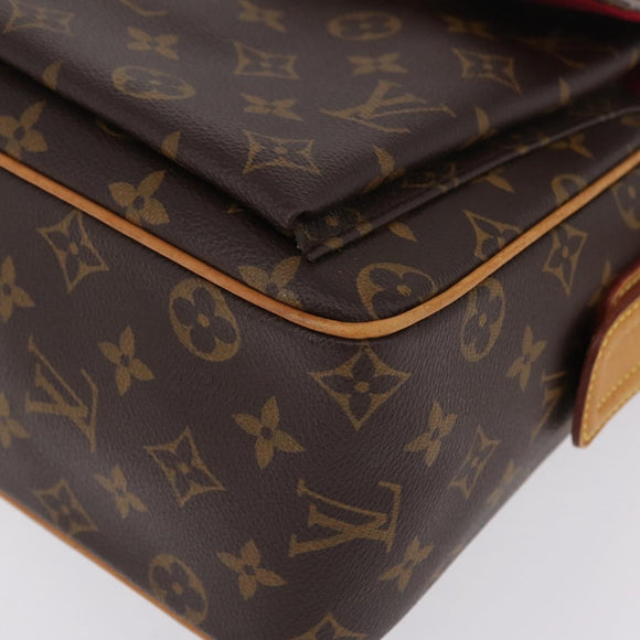LOUIS VUITTON Monogram Viva Cite GM Shoulder Bag M51163 LV Auth 209704V