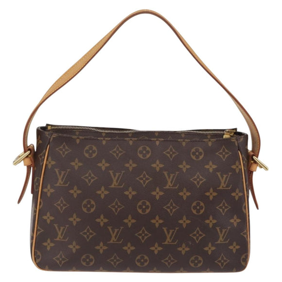 LOUIS VUITTON Monogram Viva Cite GM Shoulder Bag M51163 LV Auth 209704V