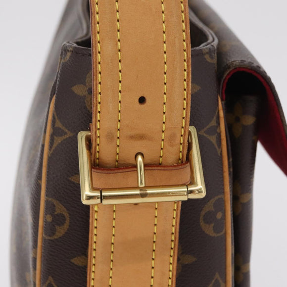 LOUIS VUITTON Monogram Viva Cite GM Shoulder Bag M51163 LV Auth 209704V