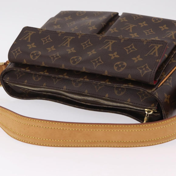 LOUIS VUITTON Monogram Viva Cite GM Shoulder Bag M51163 LV Auth 209704V