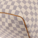 LOUIS VUITTON Damier Azur Keepall 50 Boston Bag N41430 LV Auth 209705V-14