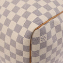 LOUIS VUITTON Damier Azur Keepall 50 Boston Bag N41430 LV Auth 209705V-15