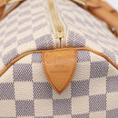 LOUIS VUITTON Damier Azur Keepall 50 Boston Bag N41430 LV Auth 209705V-16
